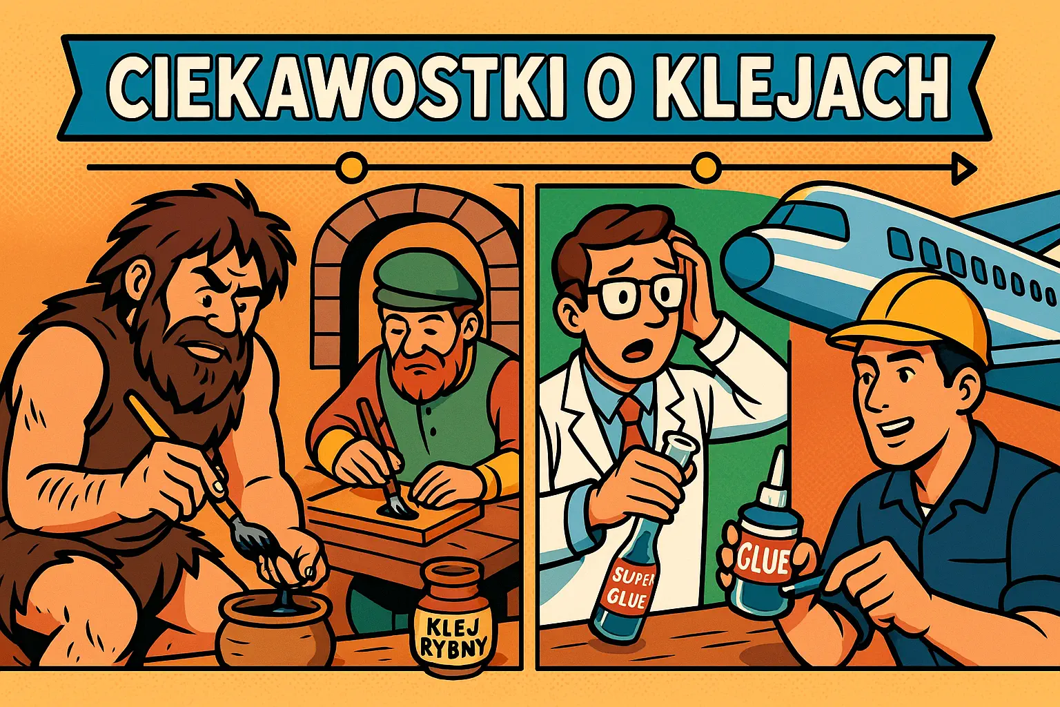 Ciekawostki o klejach – historia, fakty i humor