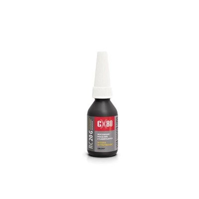 Klej wysokotemperaturowy do montażu łożysk CX80 RC20G - 10ml