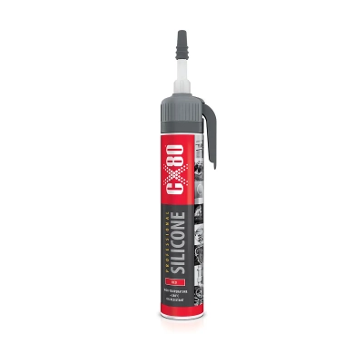 CX-80 uniwersalny czerwony silikon wysokotemperaturowy - 210g