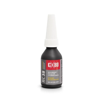 CX-80 RC-38 - 10ml - klej anaerobowy do mocowania części cylindrycznych