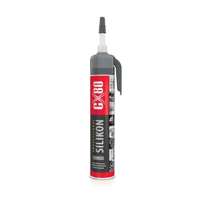 Silikon wysokotemperaturowy do silników CX80 Professional - 210g - czarny - profesjonalne uszczelnienie w ekstremalnych