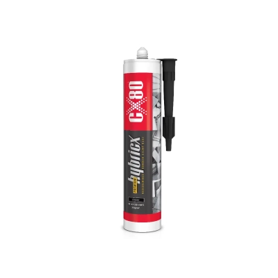 CX-80 HYBRICX - 290ml - czarny - Klej hybrydowy montażowy o wysokiej sile wiązania