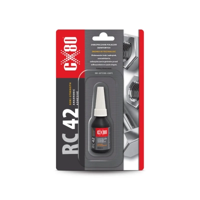 Średniowytrzymałe zabezpieczenie do gwintów CX80 RC 42 - 10ml blister - klej anaerobowy - e-kleje.pl