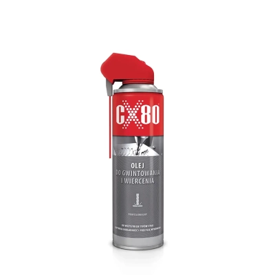 CX-80 Olej do gwintowania i nawiercania - DUO SPRAY 500ml