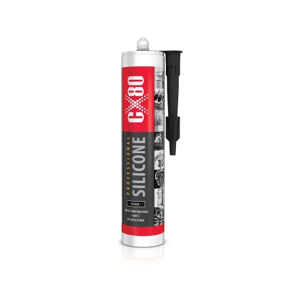 CX-80 uniwersalny czarny silikon wysokotemperaturowy - 310ml
