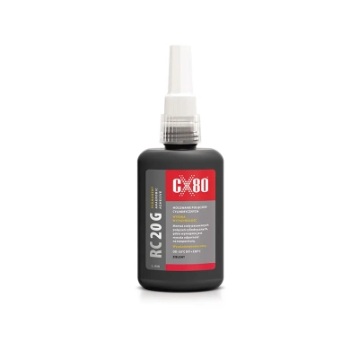 Klej wysokotemperaturowy do montażu łożysk CX80 RC20G - 50ml