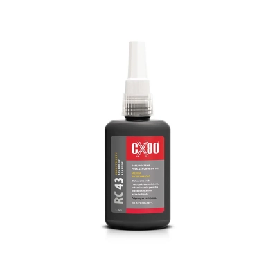 CX80 RC 43 - 50ml - Anaerobowy klej do gwintów średniej mocy