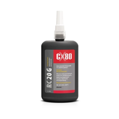 Klej wysokotemperaturowy do montażu łożysk CX80 RC20G - 250ml