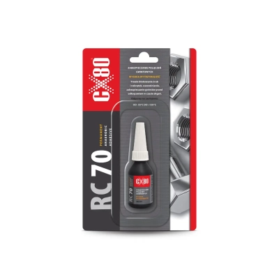 CX-80 RC-70 - 10ml - blister - Klej anaerobowy do zabezpieczania gwintów wysokiej wytrzymałości