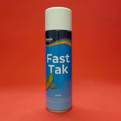 Bostik Fast Tak spray 500 ml - wszechstronny klej kontaktowy w sprayu