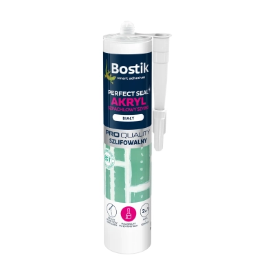 Bostik PERFECT SEAL - 280ml - biały - szybki akryl szpachlowy