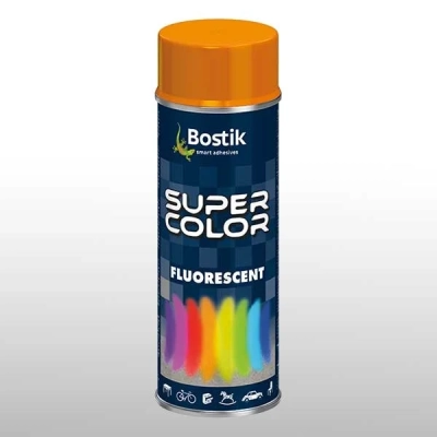 Bostik Super Color Fluorescent - lakier akrylowy fluorescencyjny z efektem odblasku
