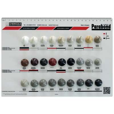 Parabond Construction - 290ml - wzornik kolorów
