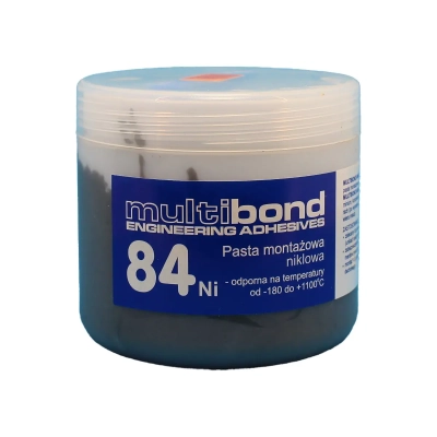 Multibond-84Ni - 500g - pasta montażowa z dodatkiem niklu i grafitu