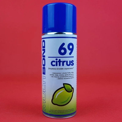 MULTIBOND 69 citrus - Usuwanie klejów z tworzyw sztucznych