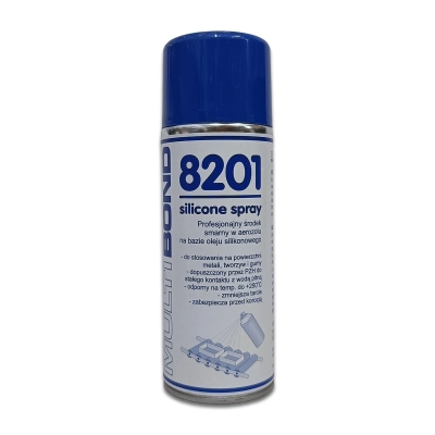 MULTIBOND 8201 silicone spray - 400ml - Olej silikonowy w aerozolu